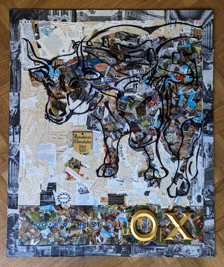 Image of the Door84 History Ox collage.