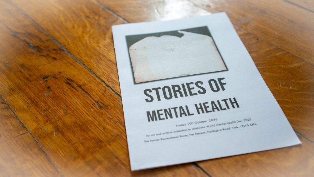 Stories of Mental Health Exhibition Booklet.