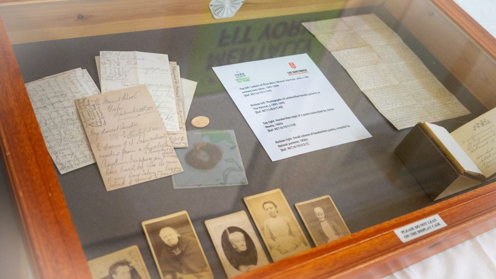 Minnie Harrison's letters and photos.