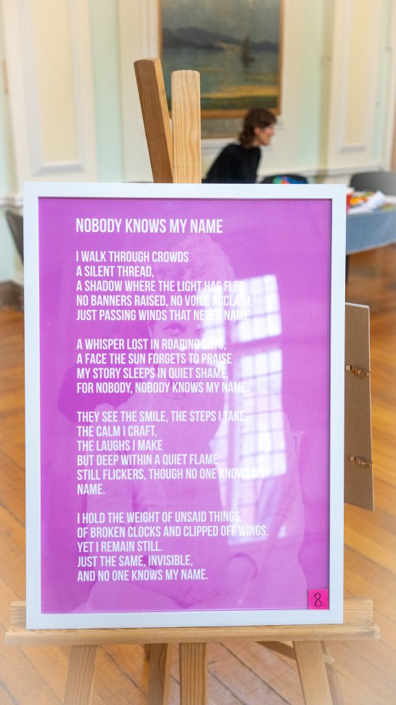 8. Nobody Knows My Name #2 - Poem, Anonymous.