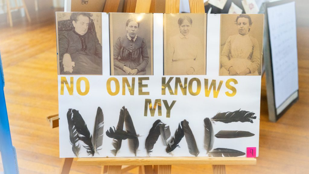 9. No One Knows My Name - Collage, Gemma Thompson.